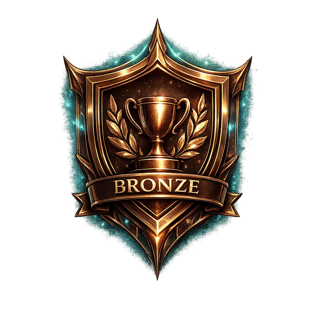 Emblema Bronze da Liga dos Amigos